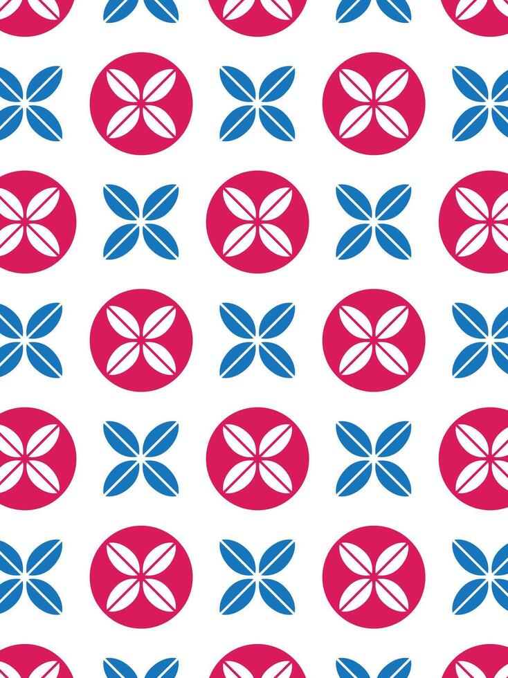 abstract modern geometric circle seamless pattern Colorful vector