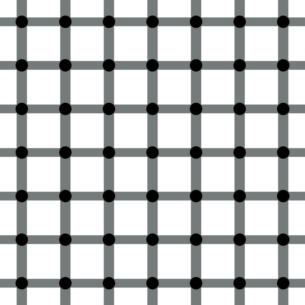 Scintillating Grid Optical Illusion Pattern vector