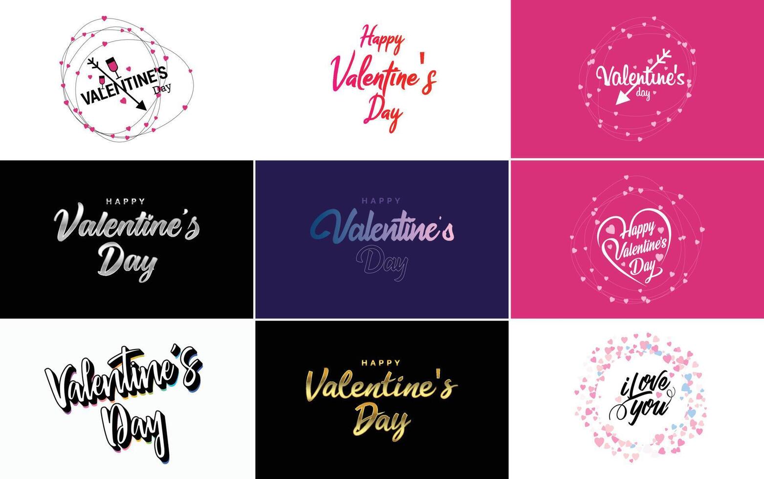 Be My Valentine lettering with a heart design suitable for use in Valentine s Day cards and invitations vector