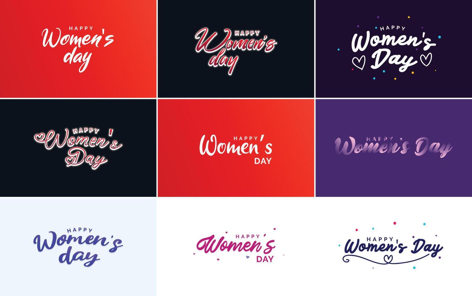 Happy Women s Day design with a realistic illustration of a bouquet of flowers and a banner reading March 17 vector