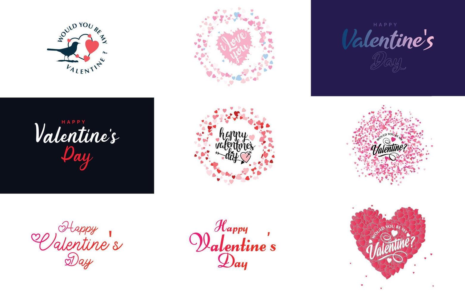 I Love You hand drawn lettering with a heart design suitable for use in Valentine s Day designs or as a romantic greeting vector