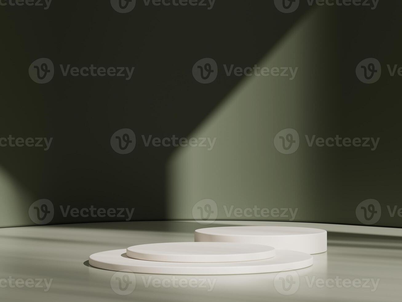 3d display product beige minimal scene with geometric podium platform. cylinder background 3d rendering with podium. stand for cosmetic products. Stage showcase on pedestal 3d beige studio photo