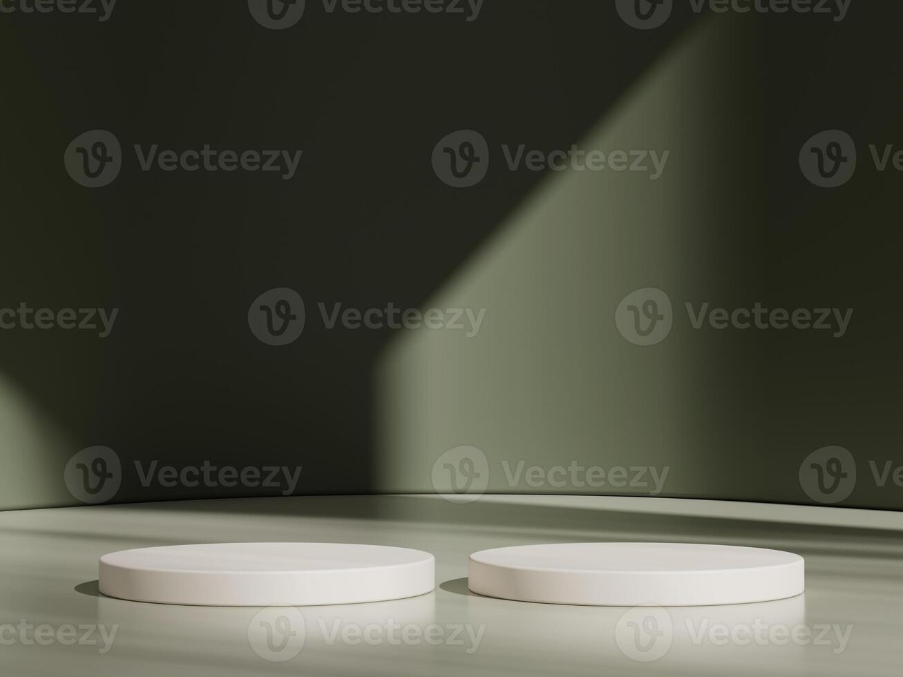 3d display product beige minimal scene with geometric podium platform. cylinder background 3d rendering with podium. stand for cosmetic products. Stage showcase on pedestal 3d beige studio photo