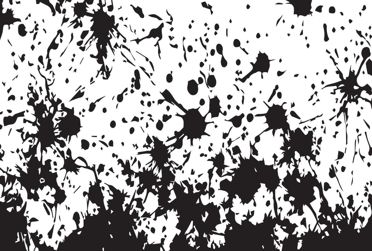 Grunge Distressed Dirty Paint Splash Background texture. vector