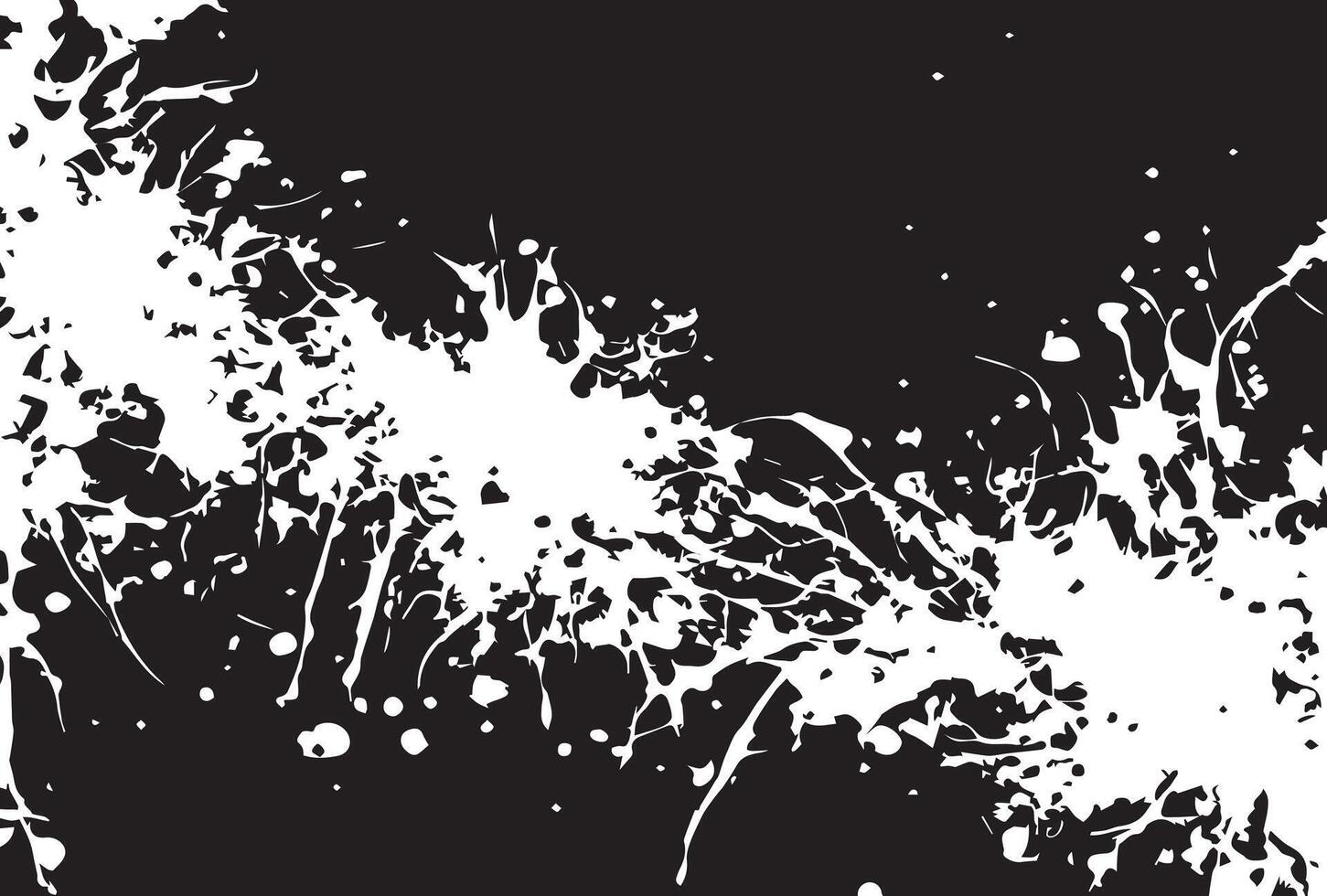 Grunge Distressed Paint Splash Background Texture. Aggressive. vector