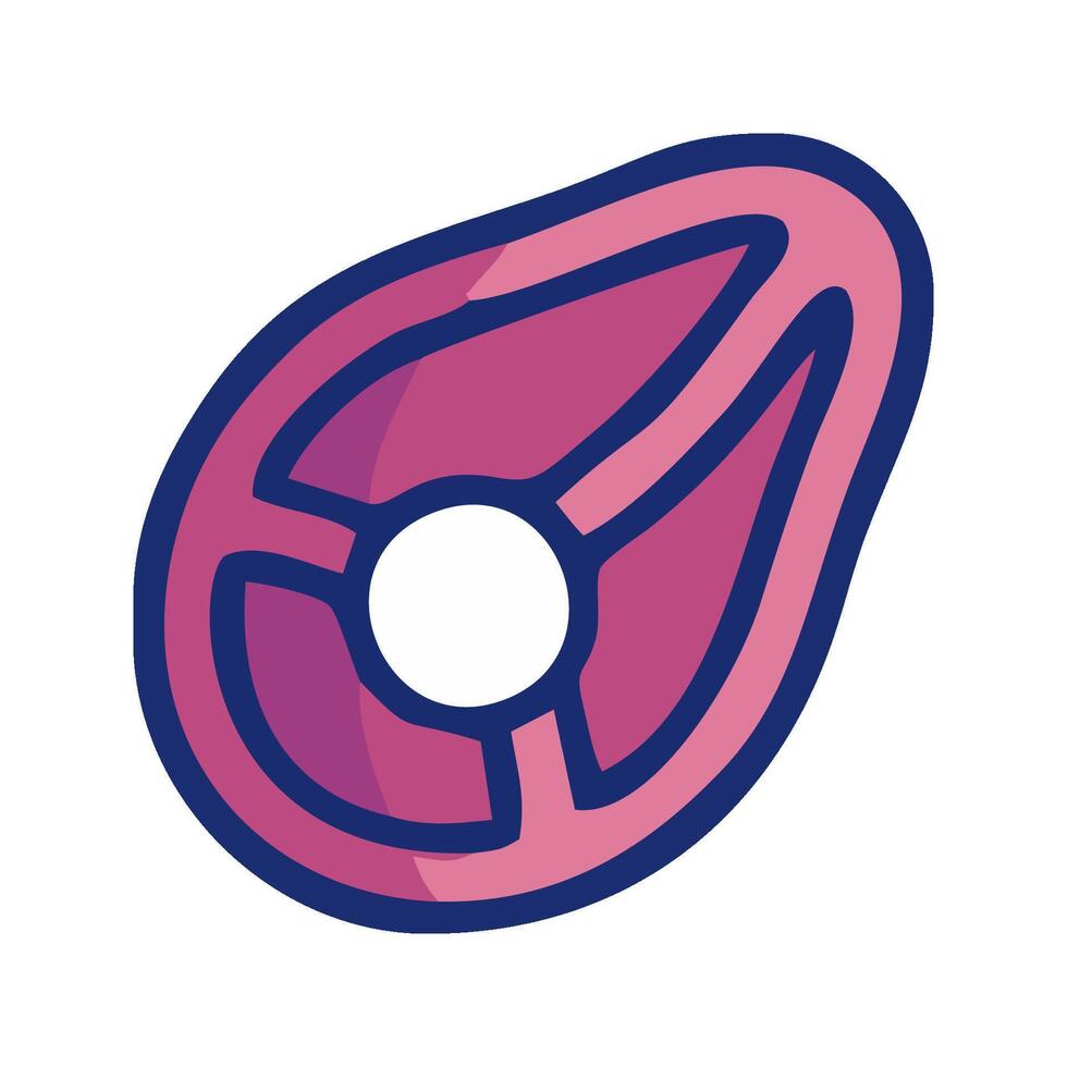 a pink and purple egg icon vector