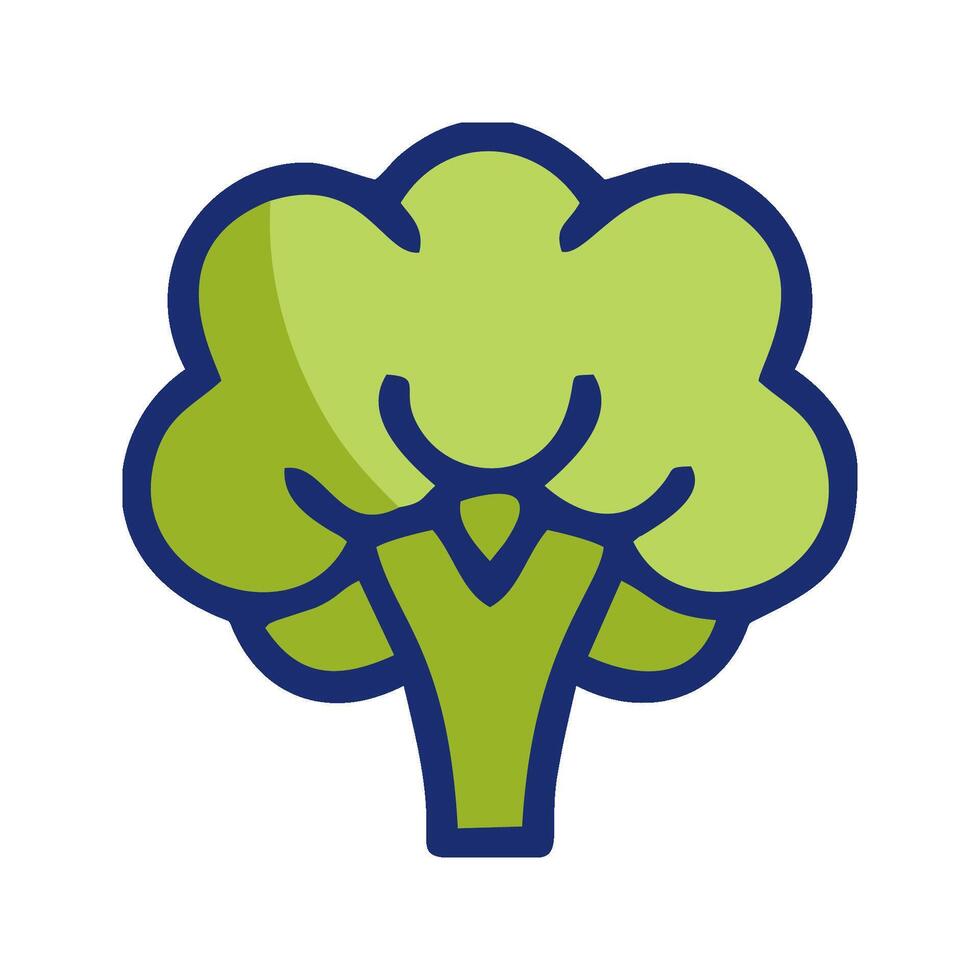 broccoli icon illustration vector