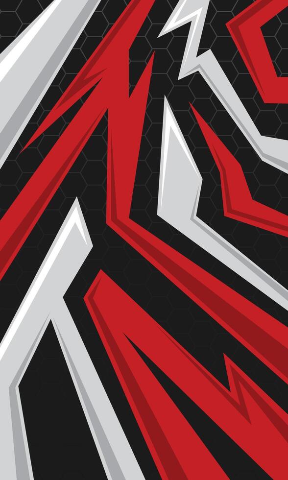 Abstract geometric stripes racing style background for sublimation jersey and car wrap stickers vector