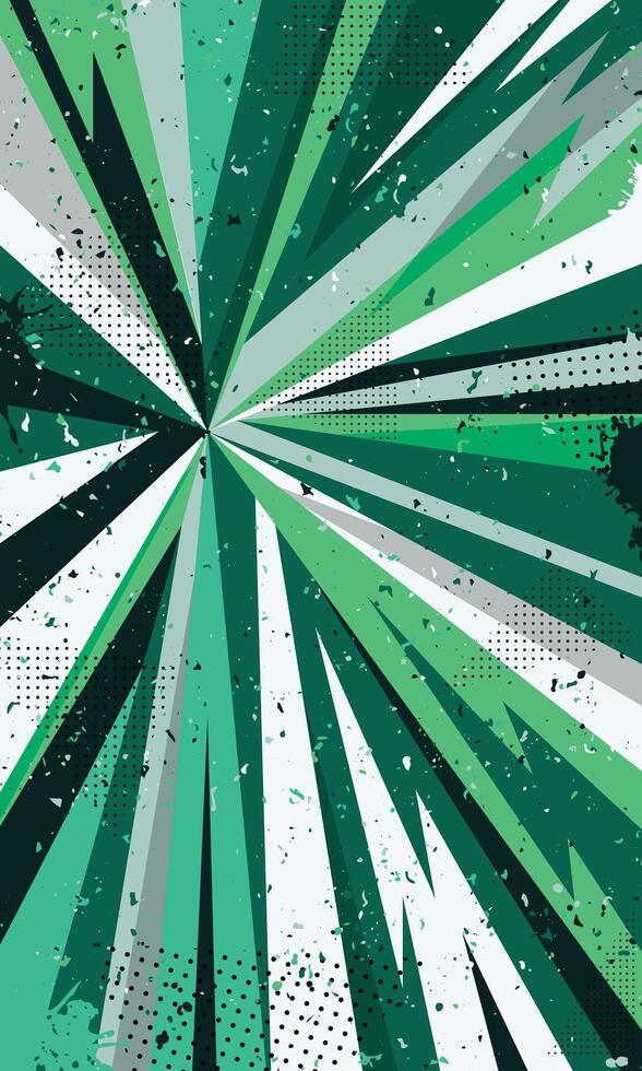 Abstract geometric green stripes wallpaper for sports jersey sublimation design vector