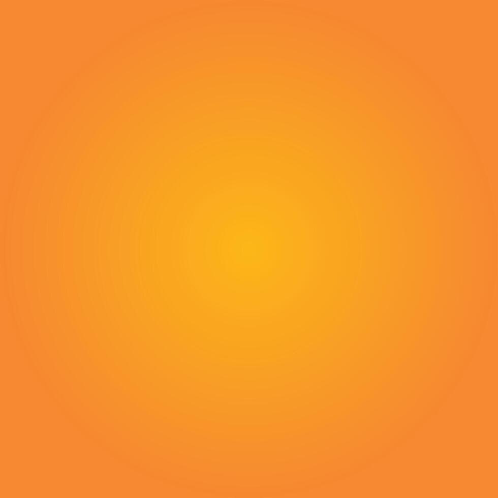 An orange background with a bright sun vector
