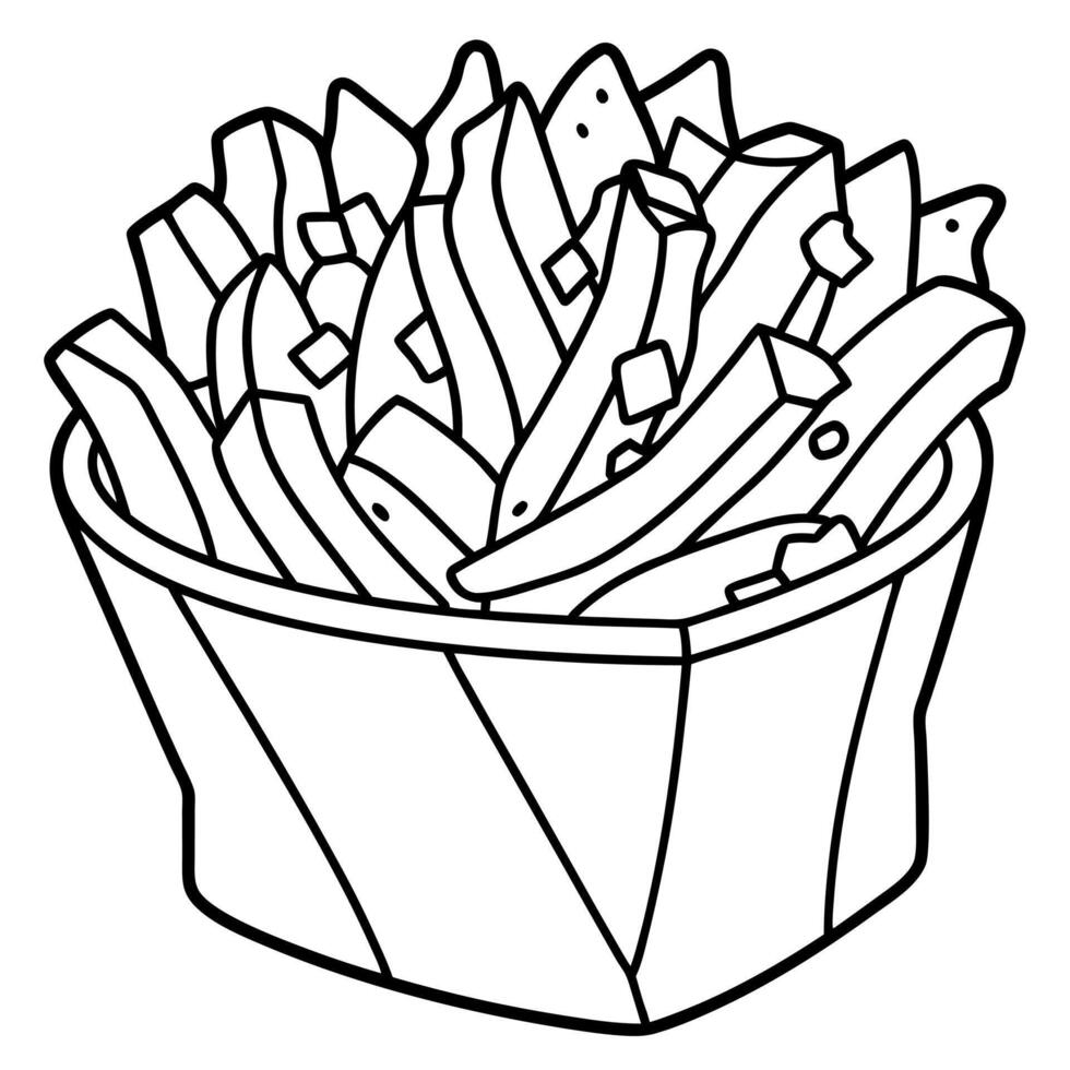 Close up of loaded cheesy bacon french fries photography vector