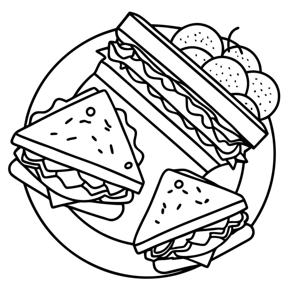 Industrial slaughterhouse house. Arranged in a line of a raw pork meat hanging. vector