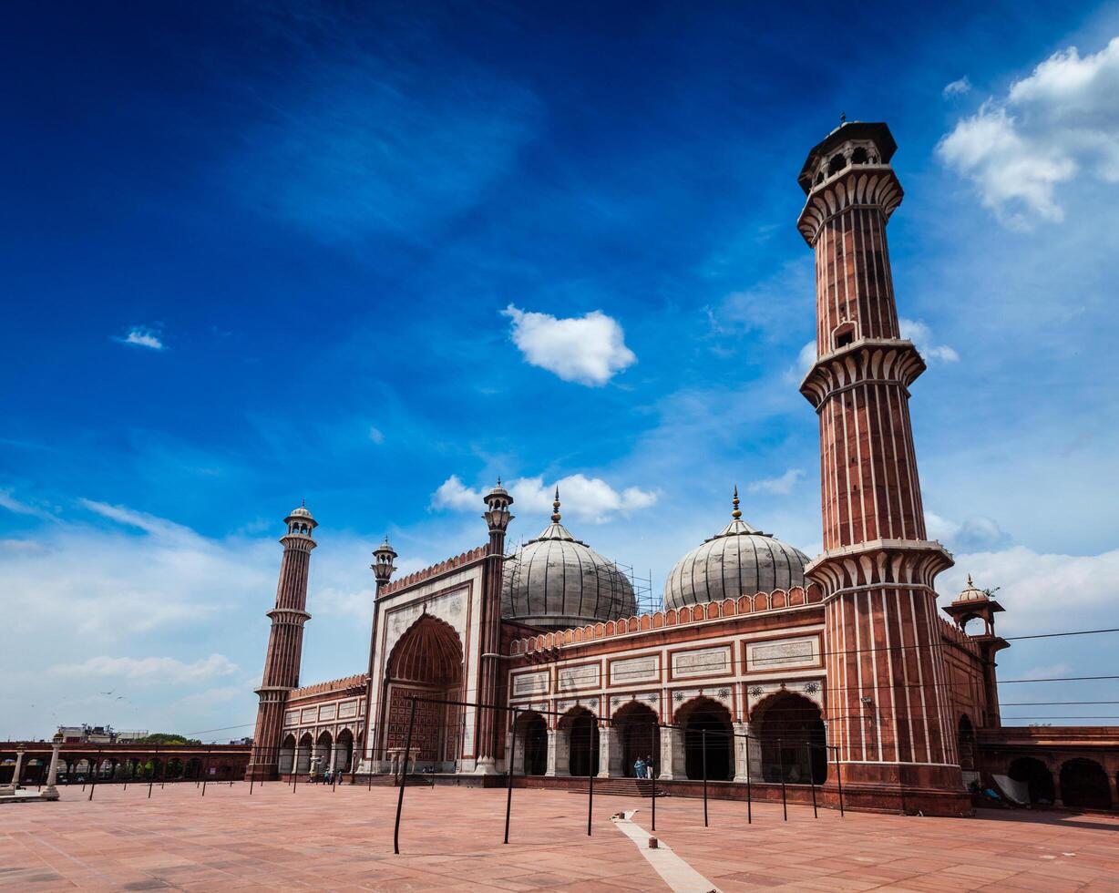 Jama Masjid largest muslim mosque in India. Delhi photo