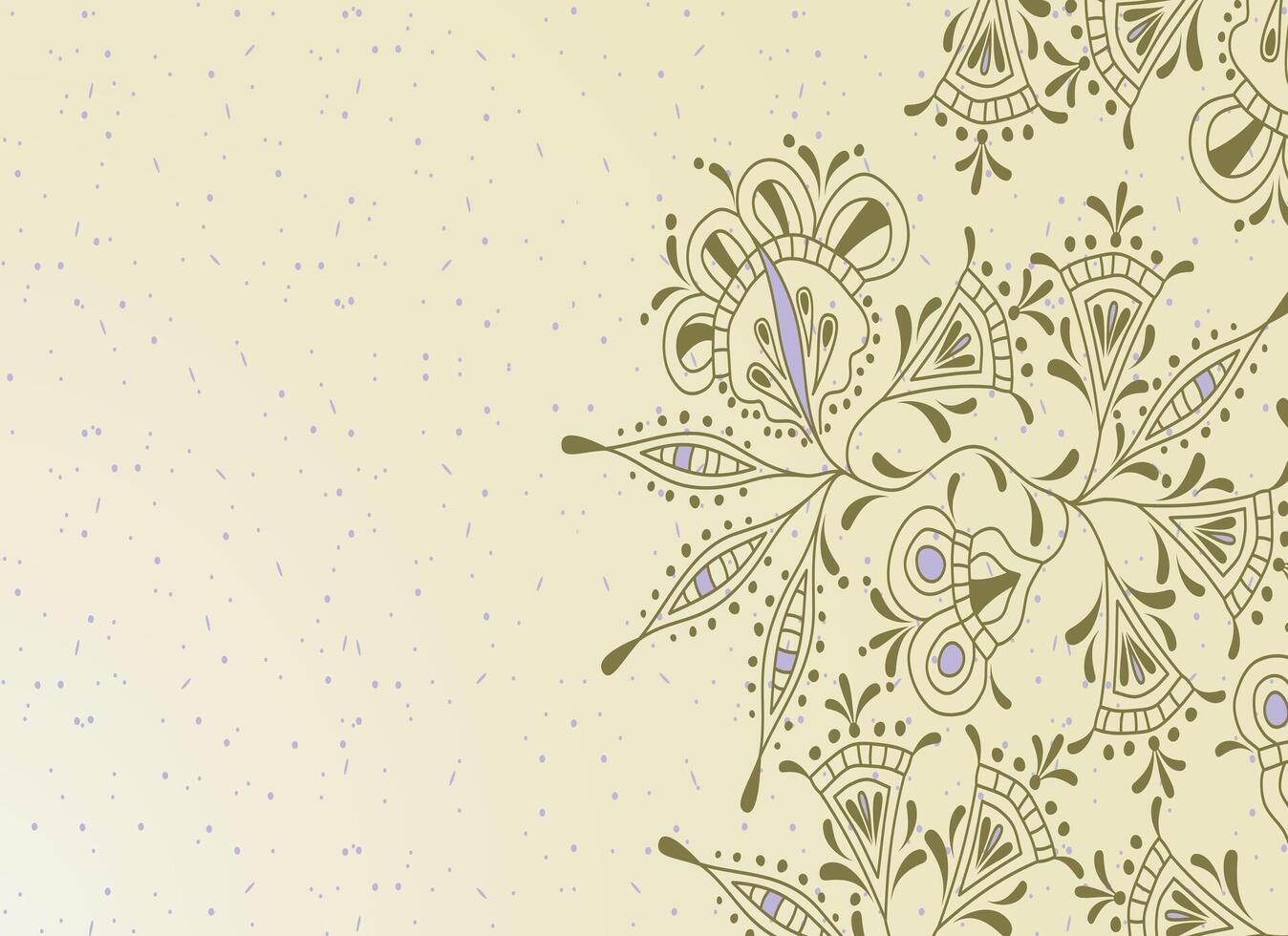 abstract floral templates for various purposes with copy space vector