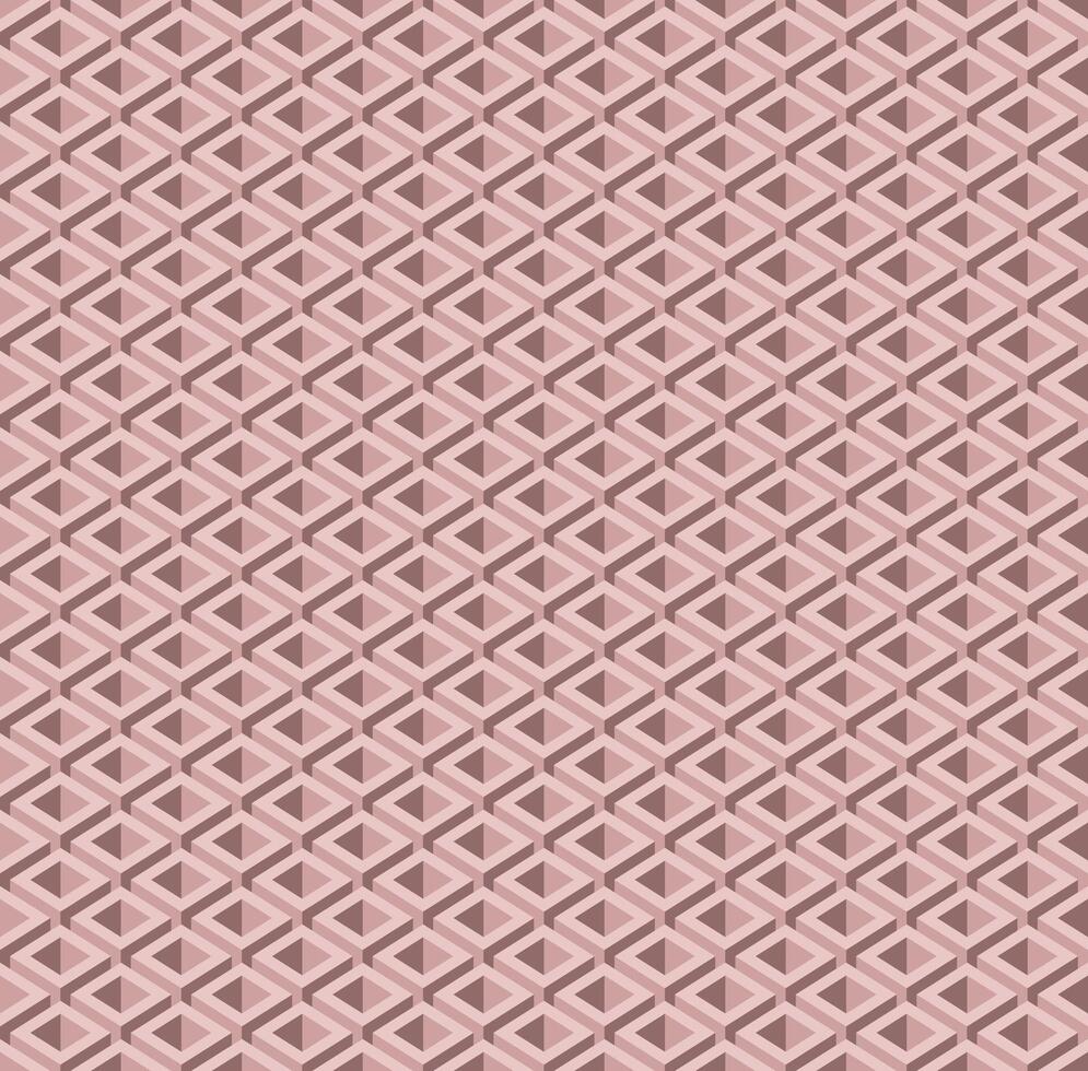 Abstract Boxes 3d Seamless Pattern vector