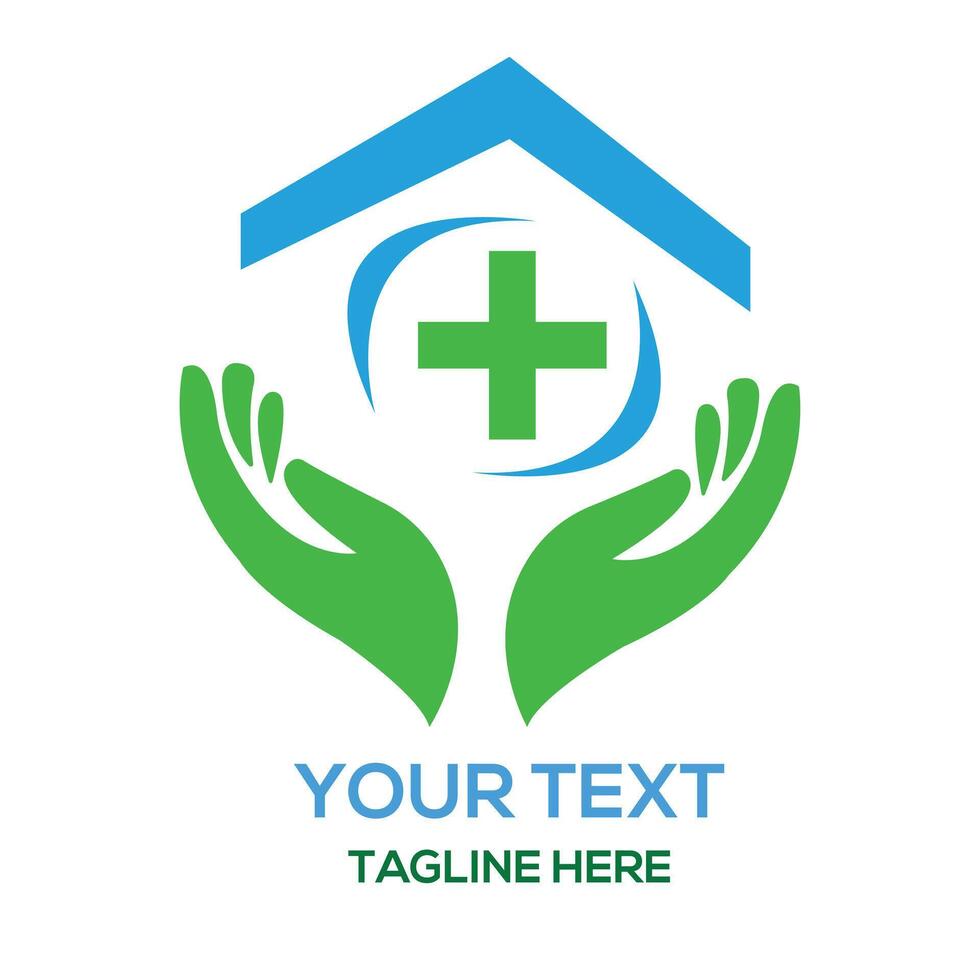 Medical health logo vector