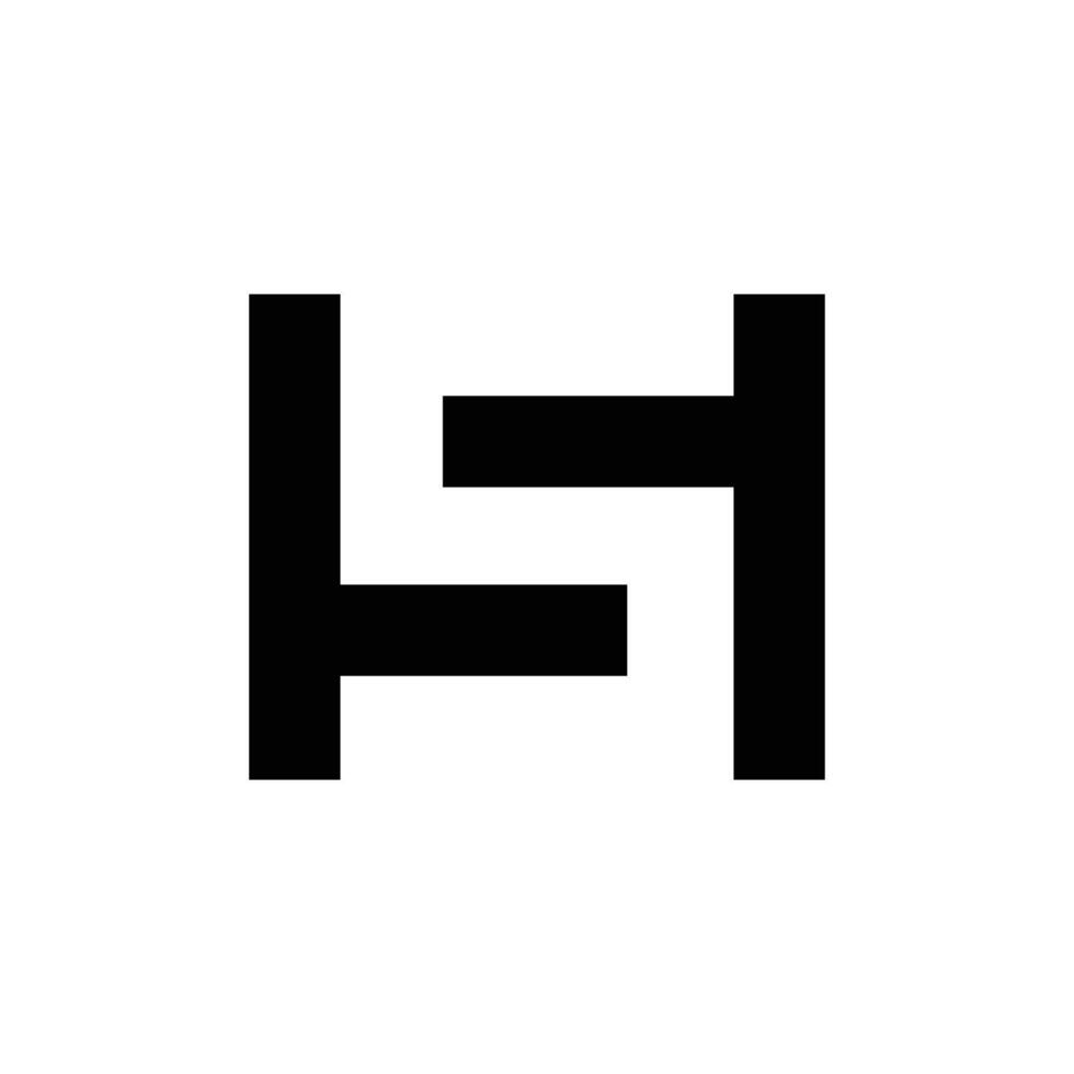 Letter S creative negative space monogram unique logo vector