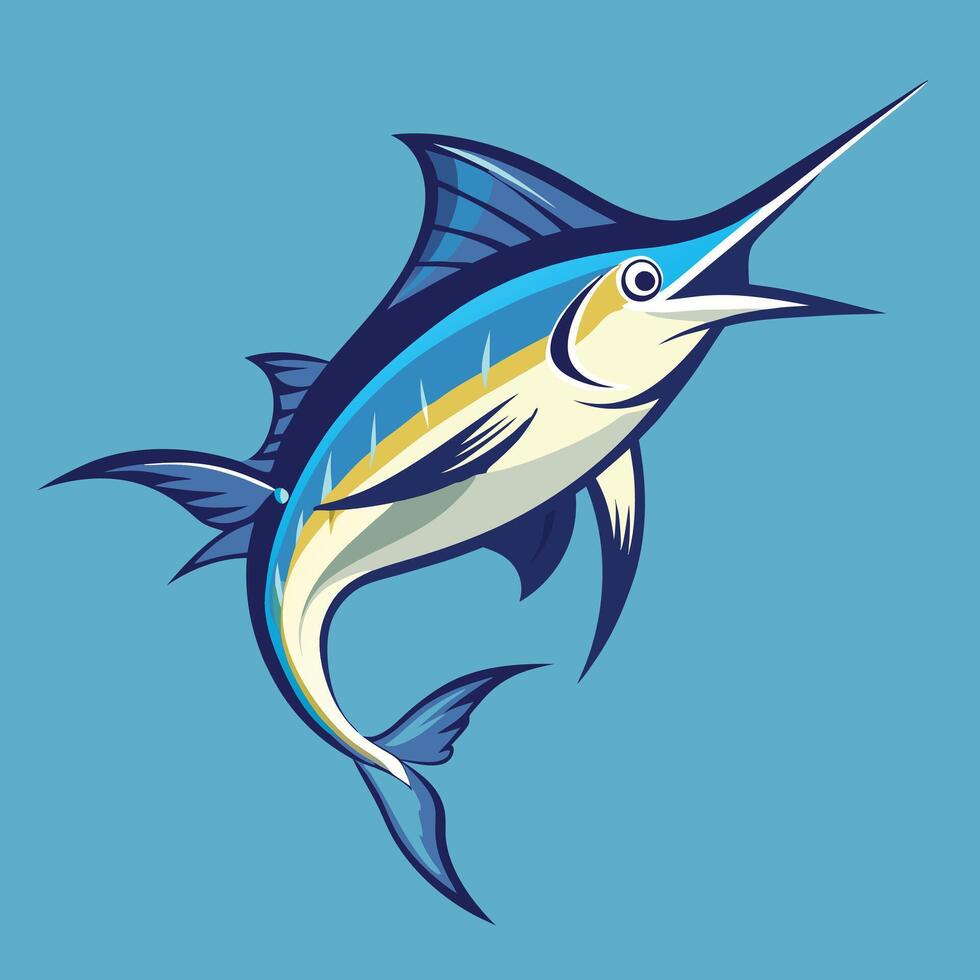 The Adventures of Martin Fish vector