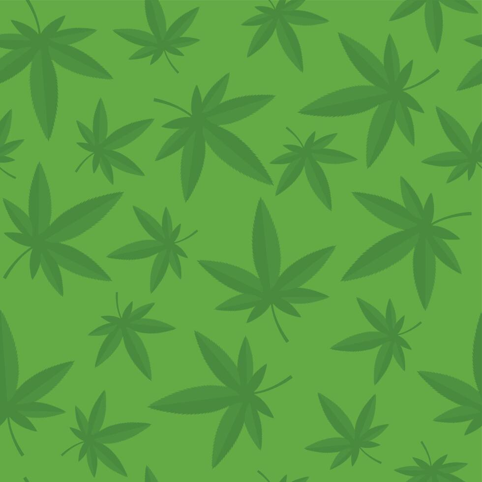 leaf seamless pattern background . Seamless pattern with leaf background vector
