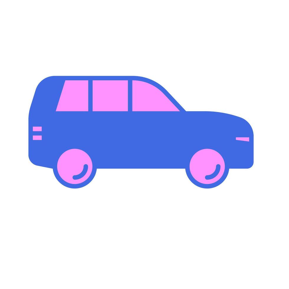 SUV for Transportation Icon vector