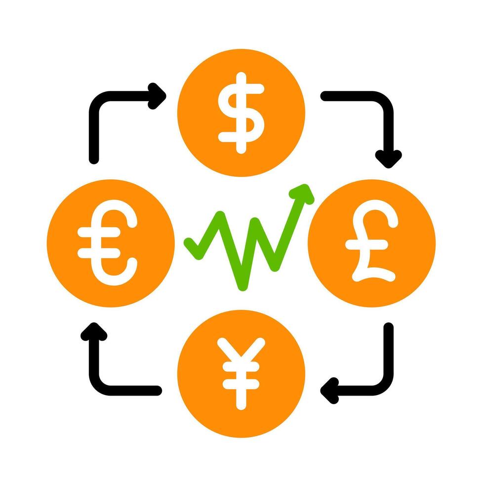 Currency Forex Trading vector