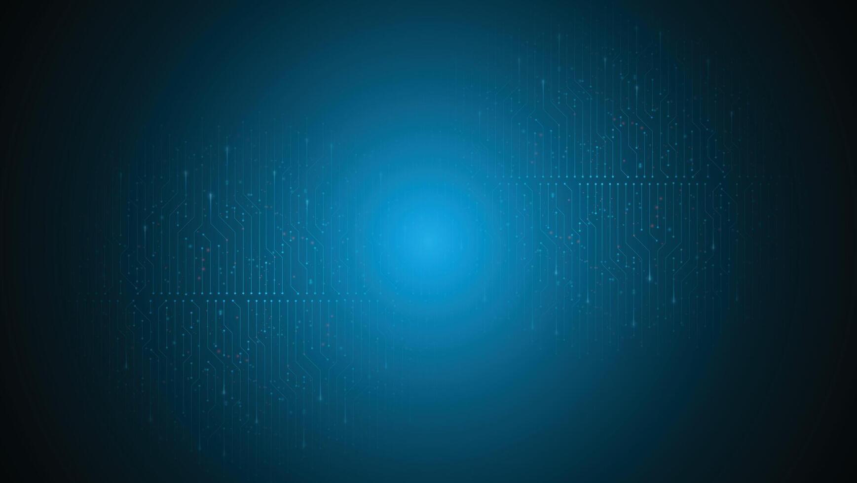 Abstract technology background Hi-tech communication concept, technology, digital business, innovation, science fiction scene illustration with copy-space. vector