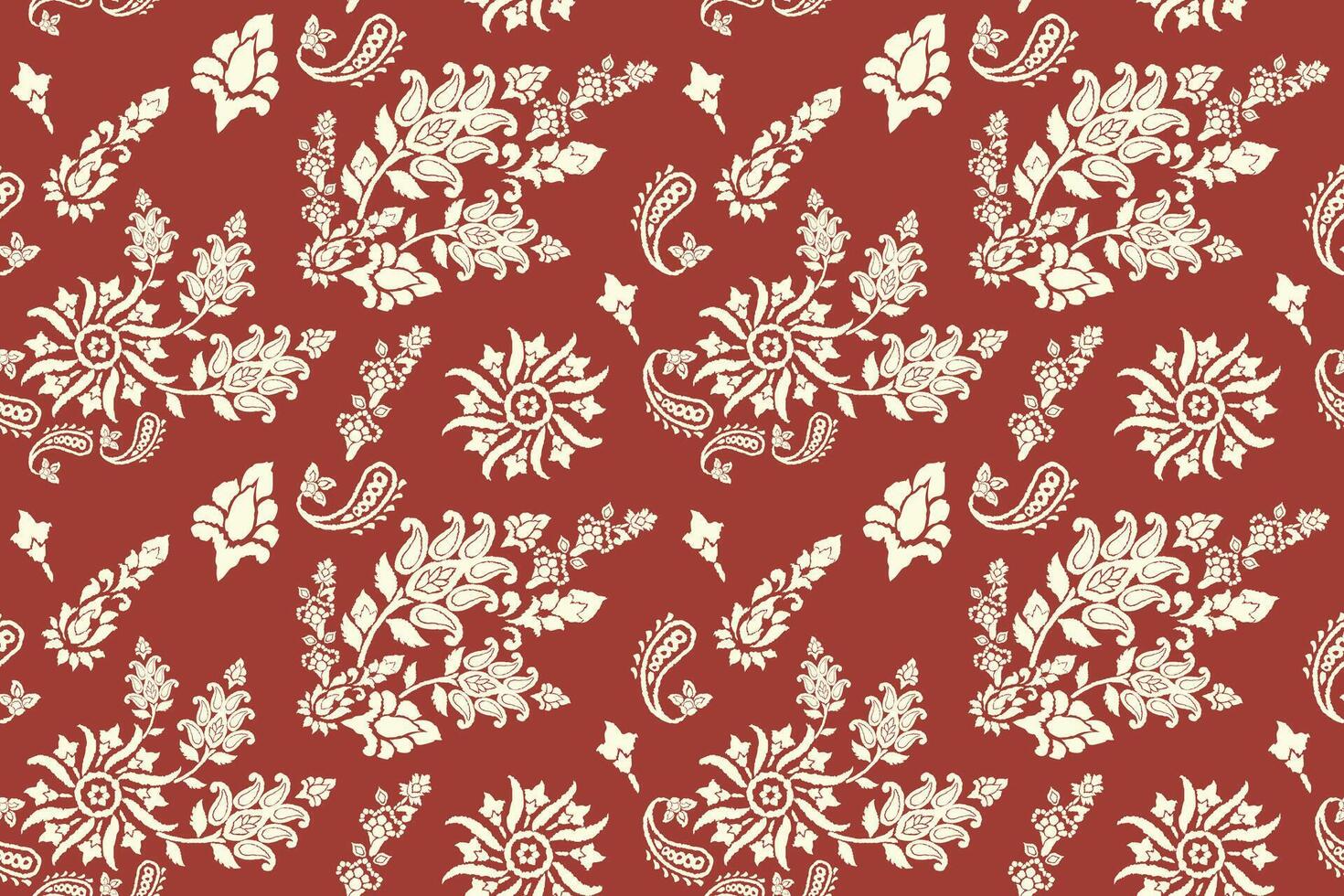 Motifs African boho paisley Floral Ikat pattern embroidery border. Ethnic ikat floral Ethnic Indian Pattern Ikat pattern Ethnic Pattern.Border indian floral Aztec embroidery border seamless patterns. vector