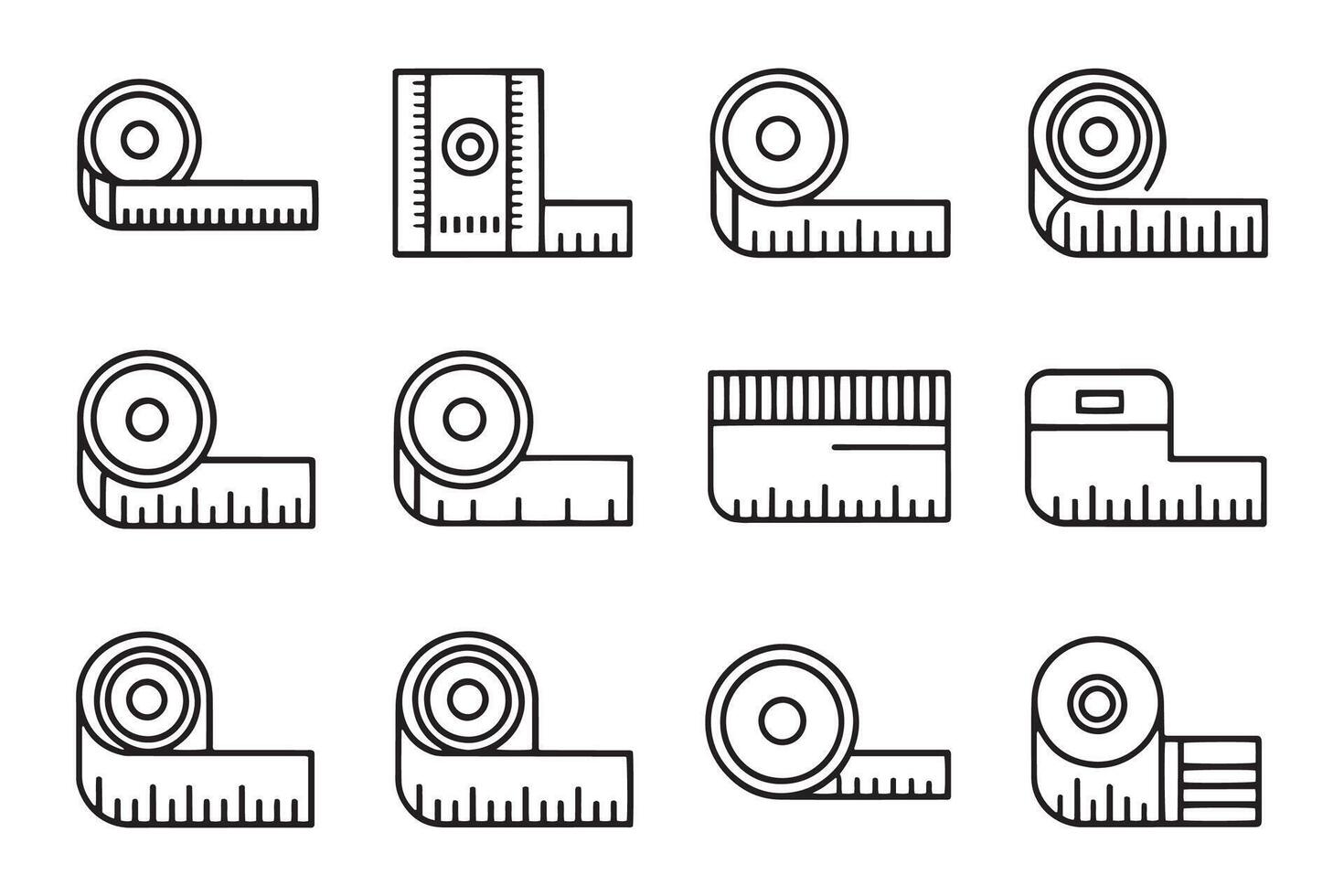 related , black 12 pcs icons set isolated on white background flat illustratio vector