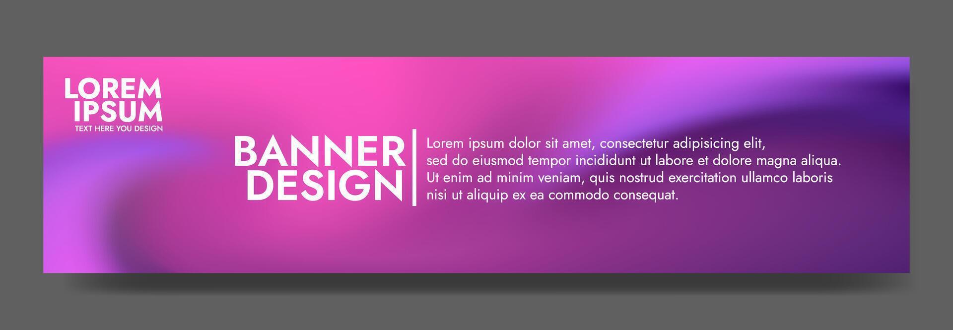 Blurred smooth liquid waves flow seamlessly in this abstract banner, perfect for elegant designs vector