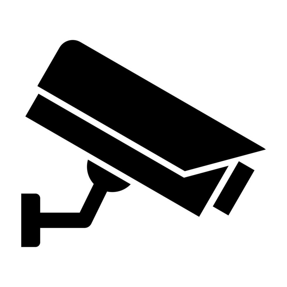 Security camera icon for graphic design, logo, web site, social media, mobile app, ui vector
