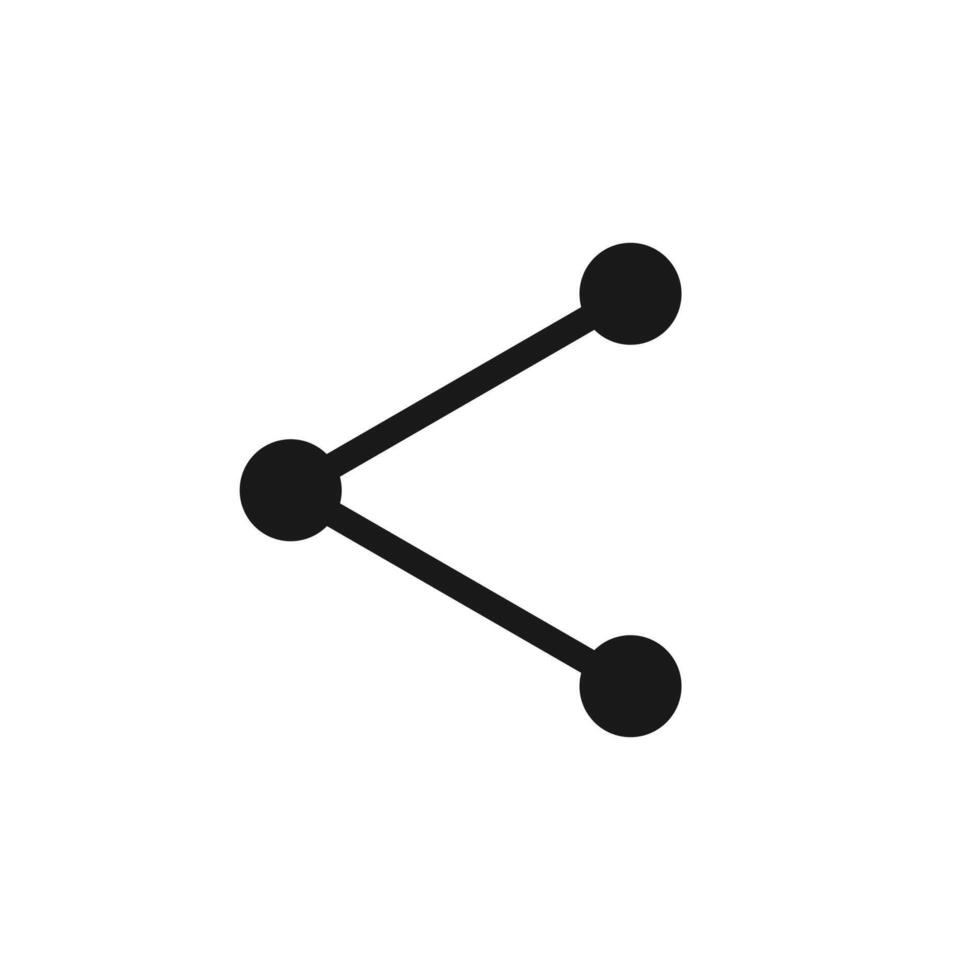 Share icons isolated. Share icon vector