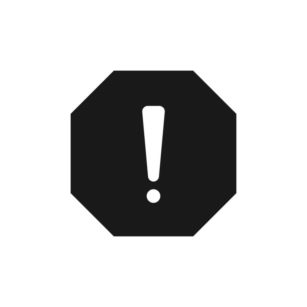 Caution warning signs. Exclamation marks. vector