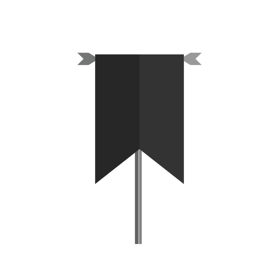 Middle Ages Medieval Flag vector