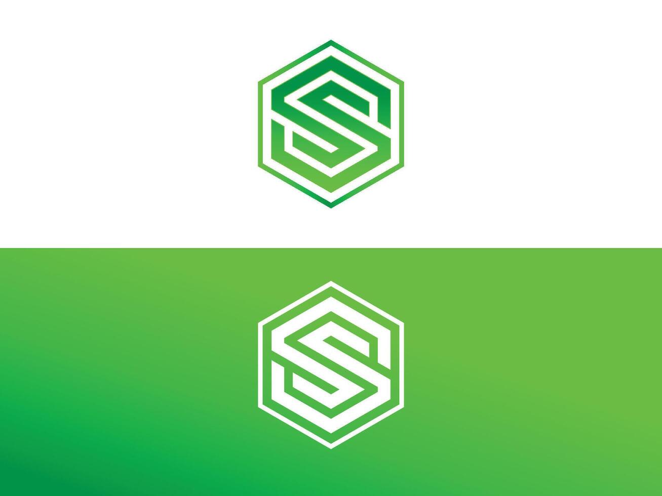 S LETTER LOGO vector