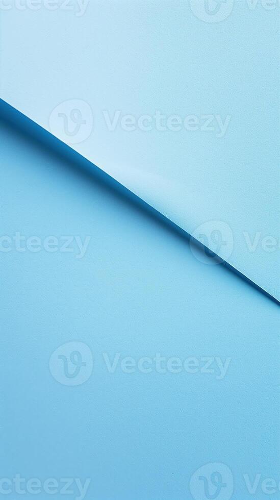 Close-up of overlapping blue paper sheets with clean lines and smooth texture, minimalist design photo