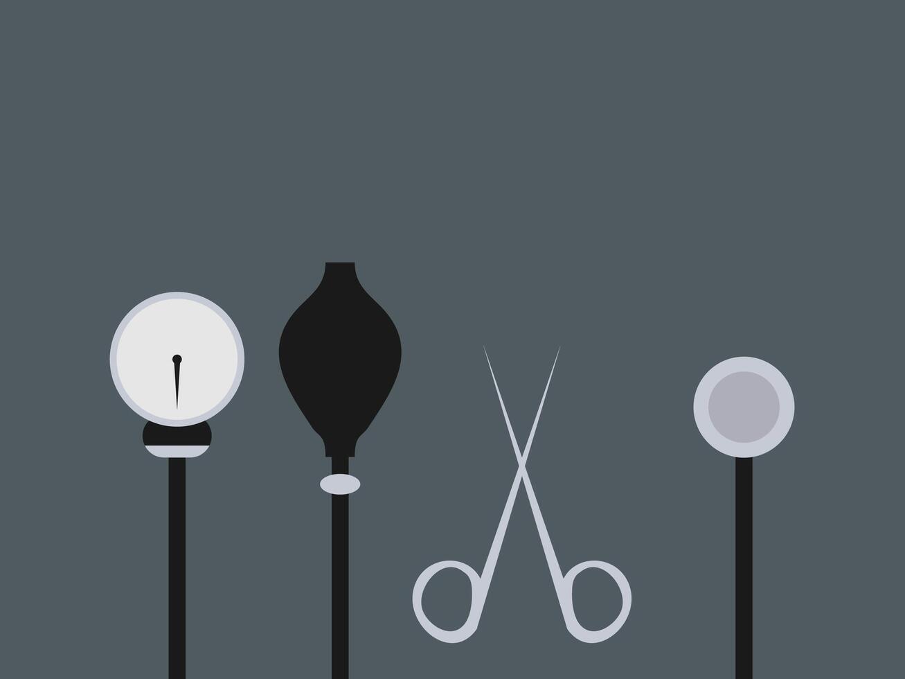 flat design health illustration vector