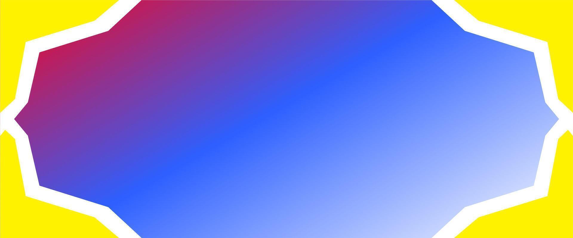 geometric abstract background yellow and blue vector