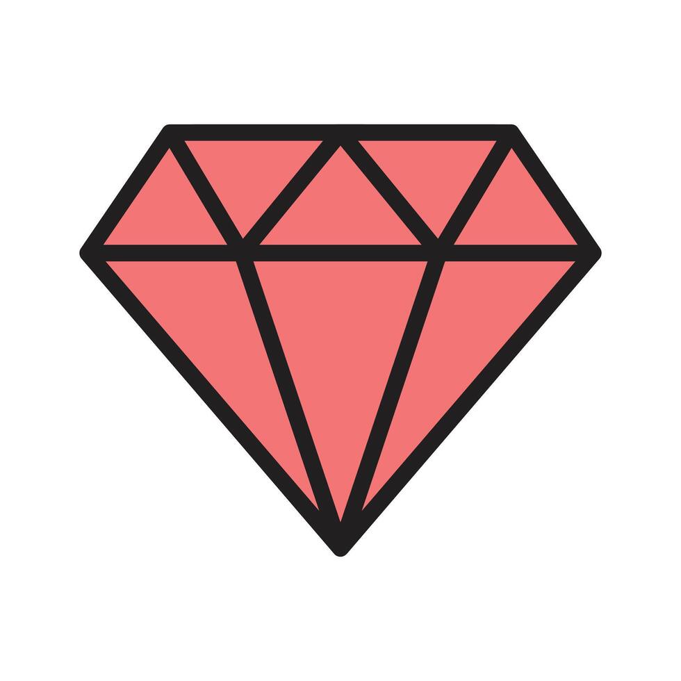 Take your hands on this creative icon of diamond vector