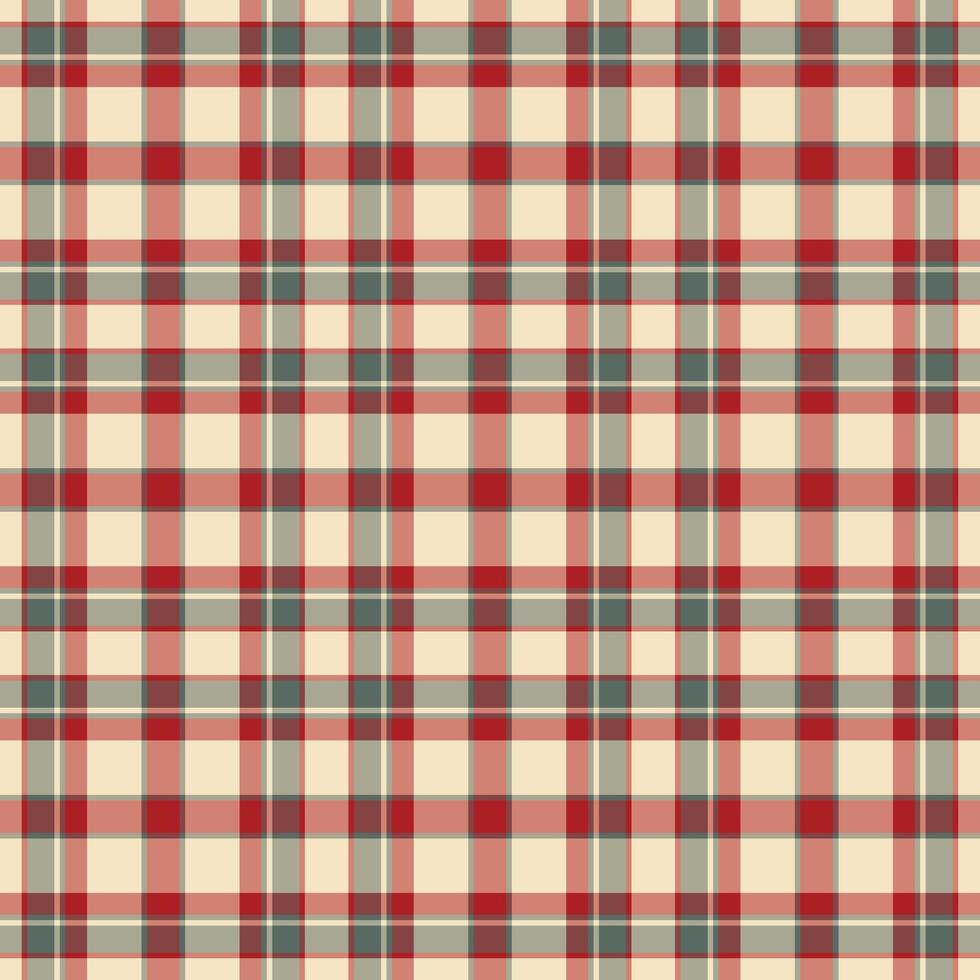 Plaid seamless pattern. background of textile ornament. Flat fabric design. vector