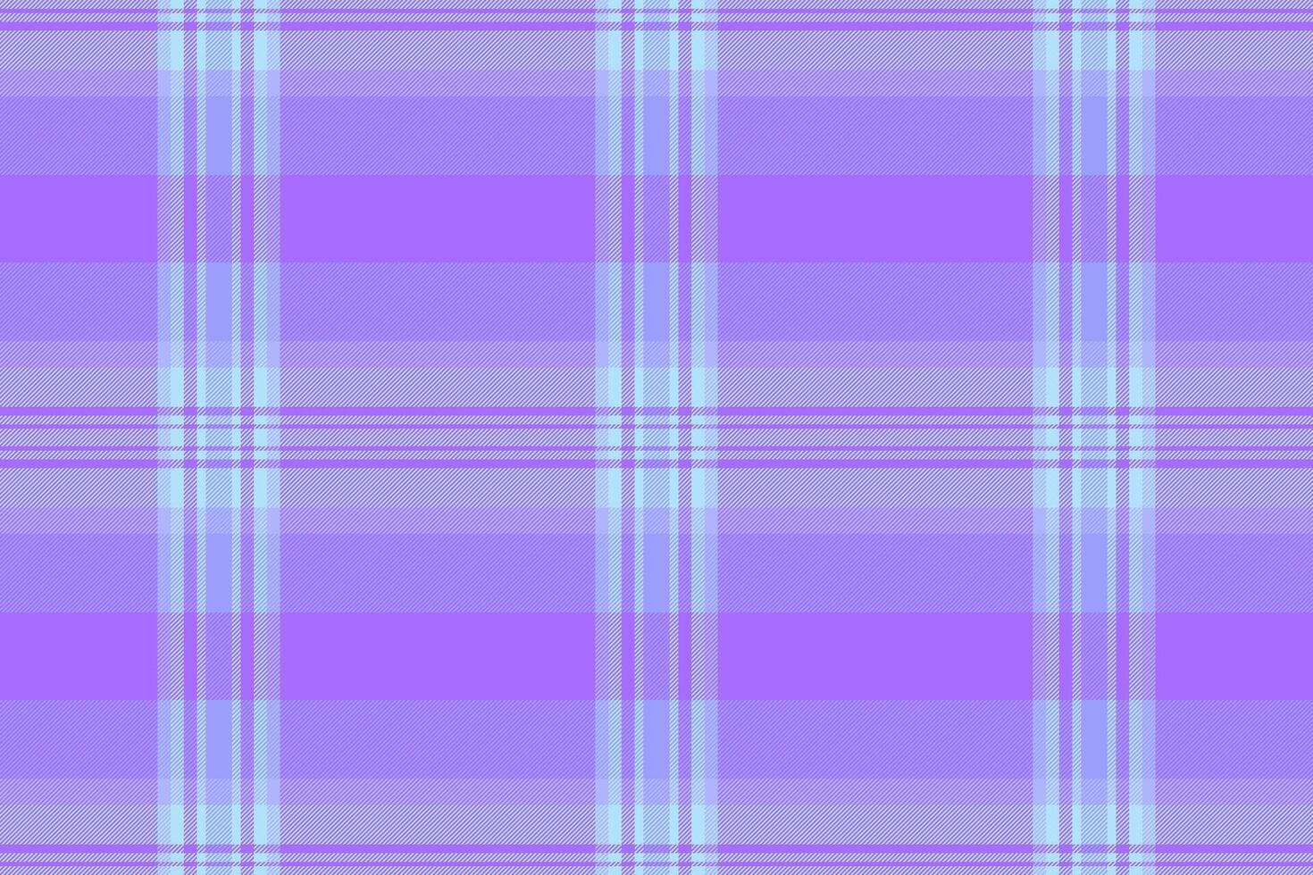 Mosaic background pattern tartan, lovely plaid fabric seamless. Painting check textile texture in violet and blue colors. vector