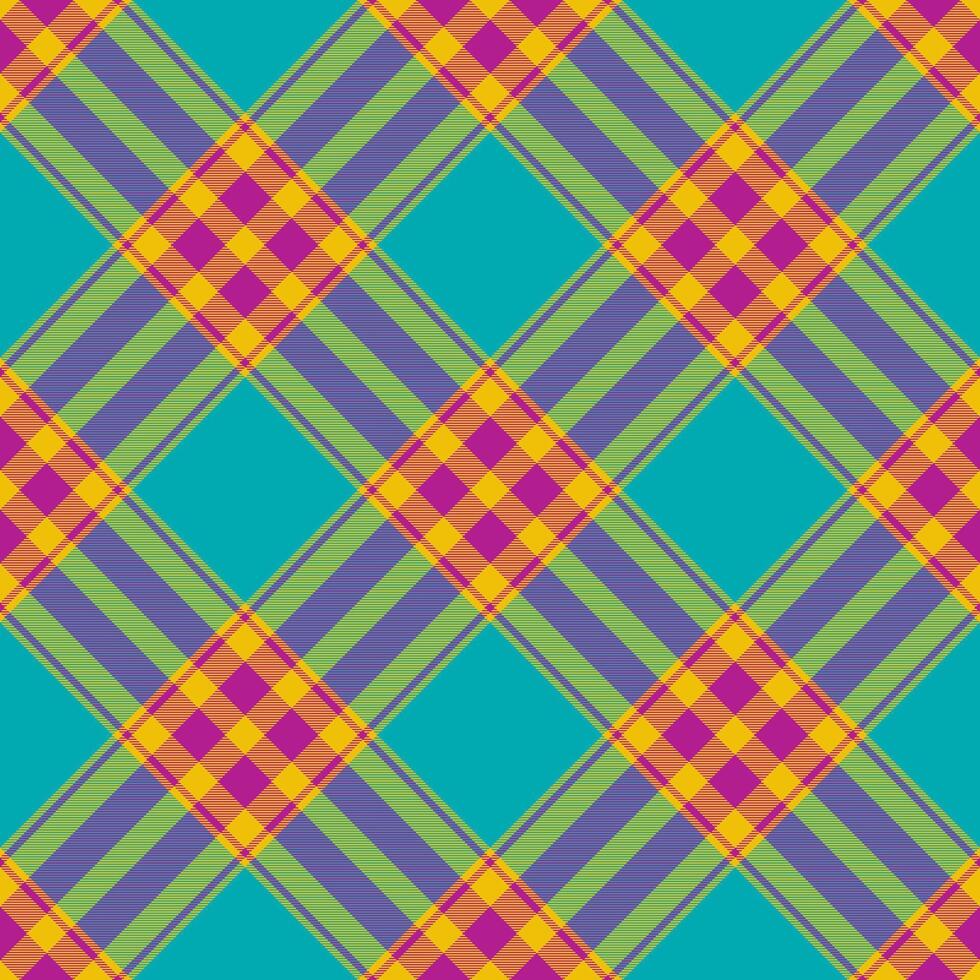 Plaid pattern seamless. Check fabric texture. Stripe square background. textile design. vector