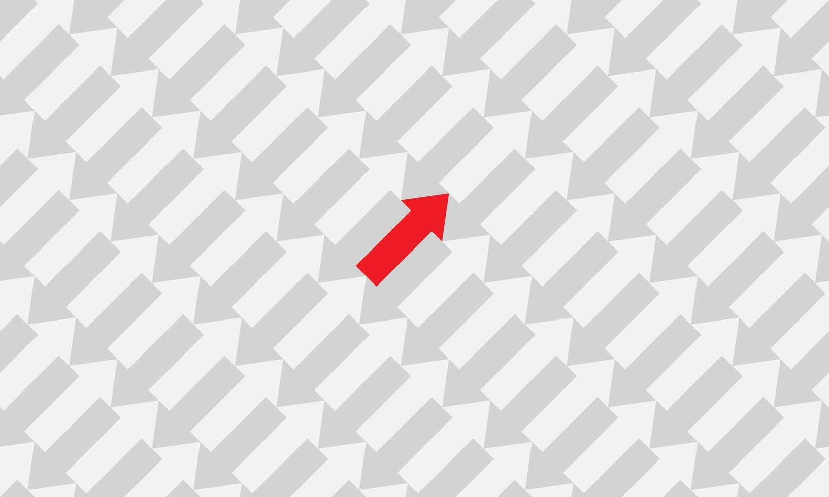 Business arrow target direction concept to success background. pattern growth way web template for promotion , cover poster, landing page. vector