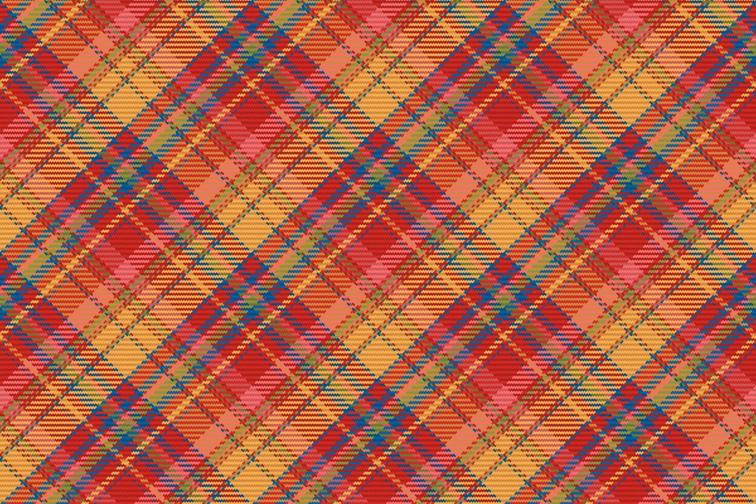 Seamless pattern of scottish tartan plaid. Repeatable background with check fabric texture. backdrop striped textile print. vector
