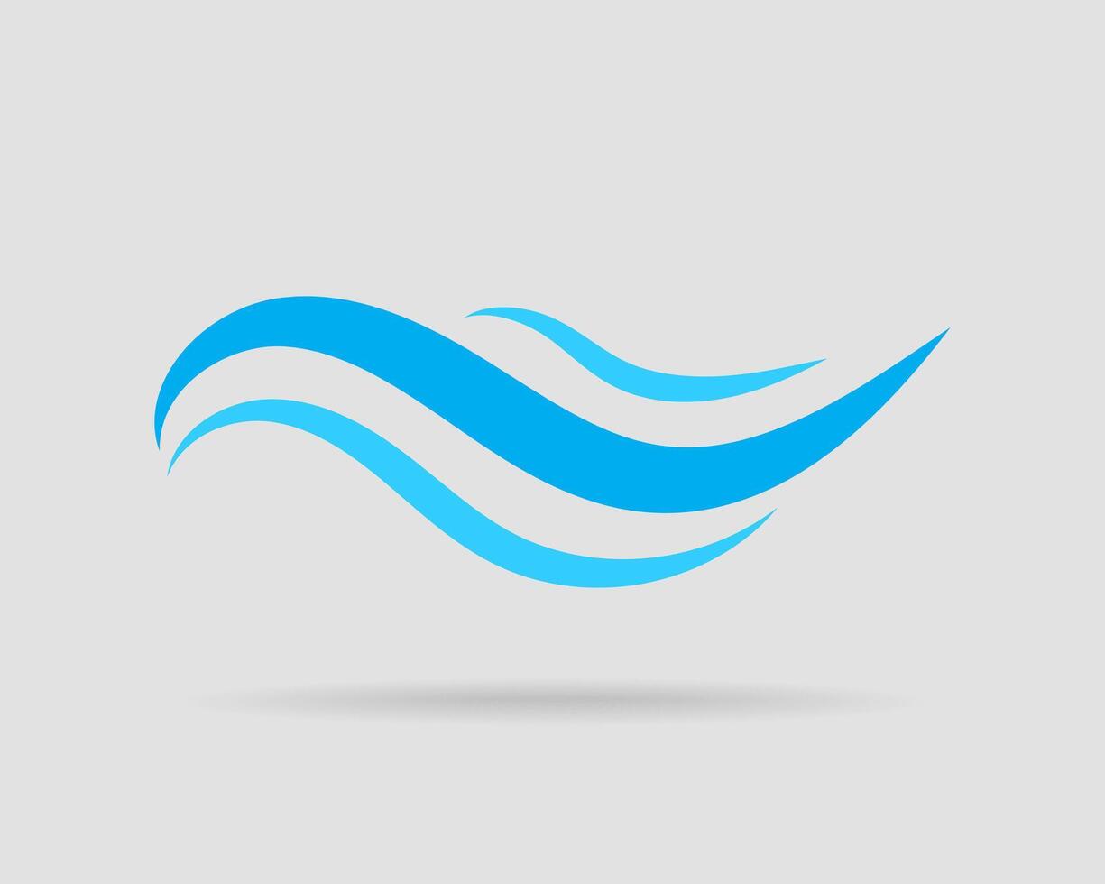 Waves design. Water wave icon. Wavy lines isolated. vector