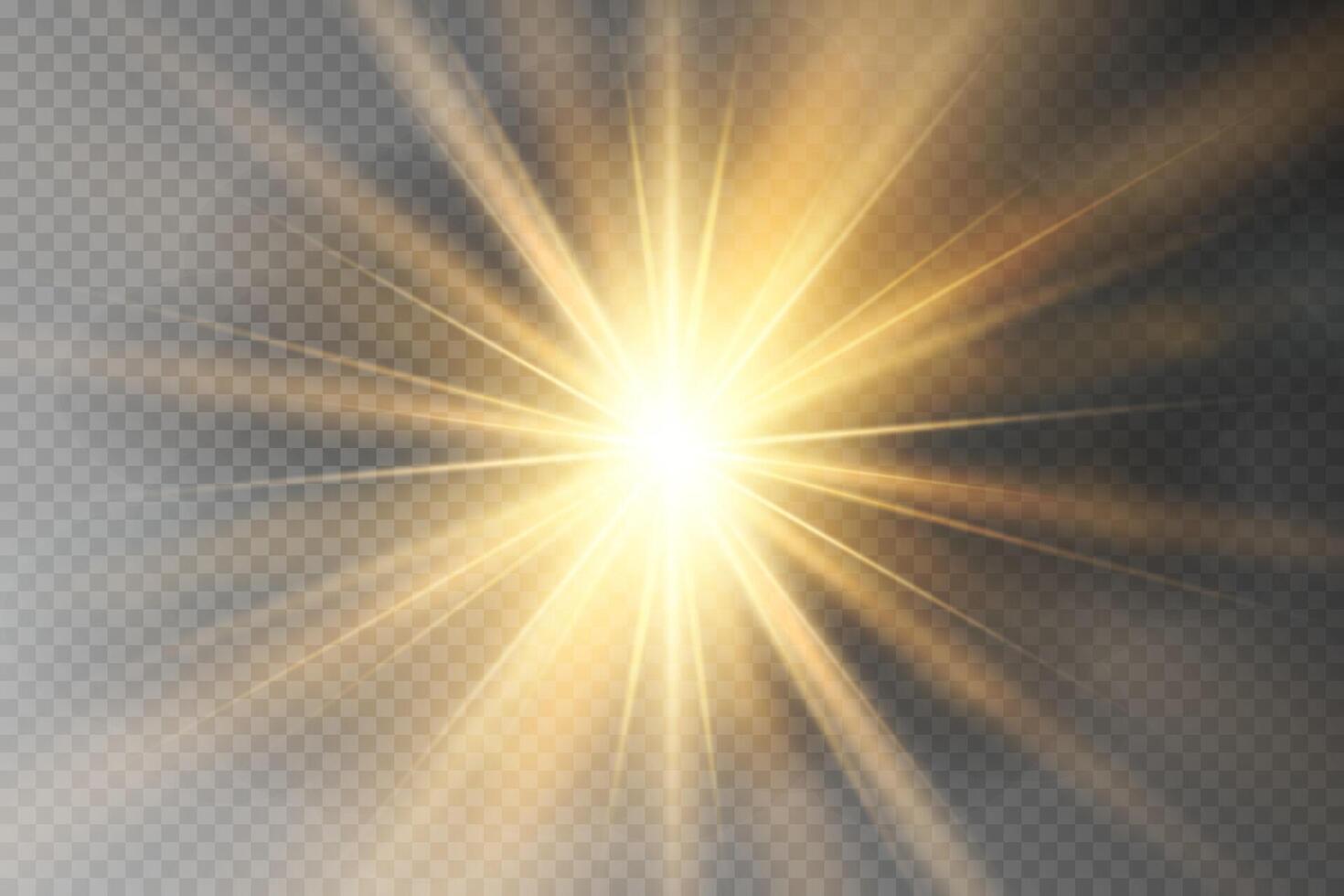 Magical star glow with sparkling Christmas dust vector