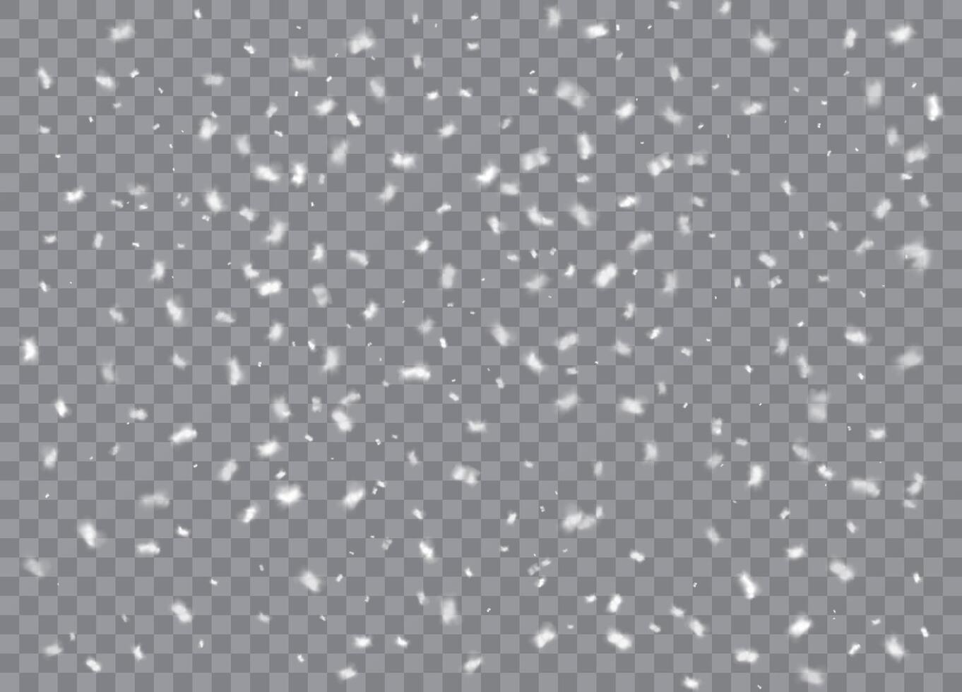 Christmas snowflakes on a wintery snow background vector