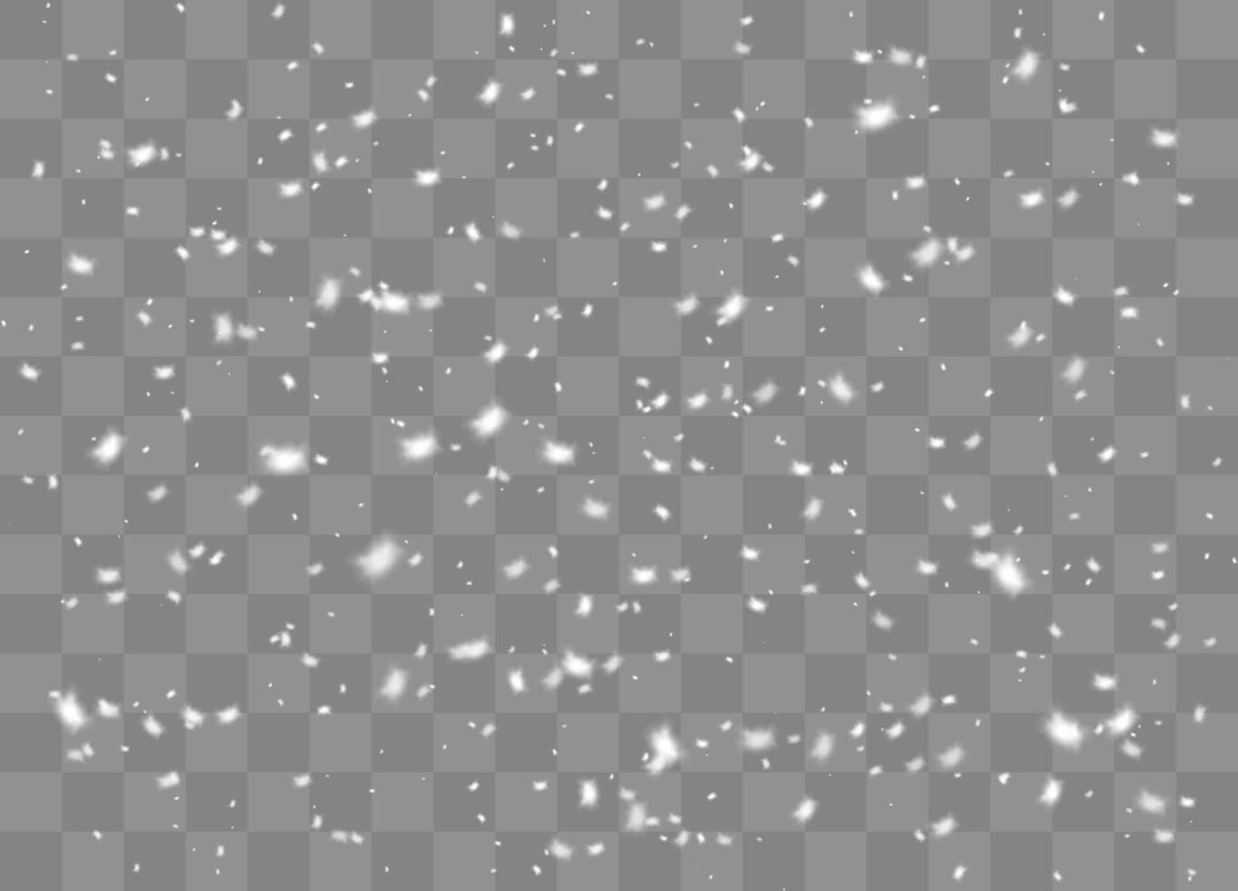 Snowy background with delicate Christmas snowflakes vector