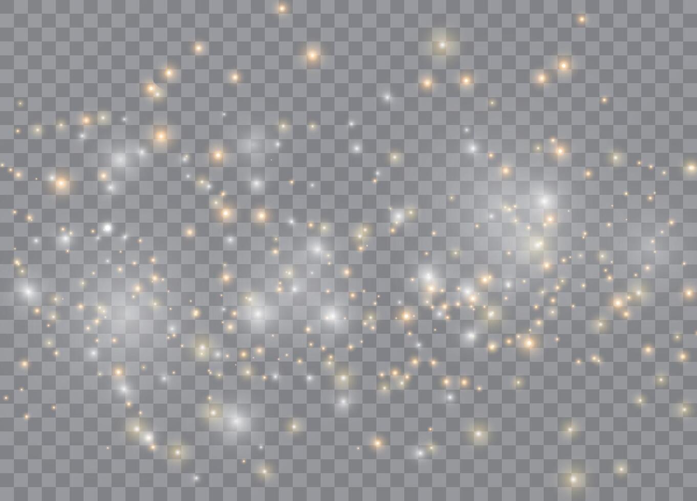 Bright star and light burst with magical sparkles vector
