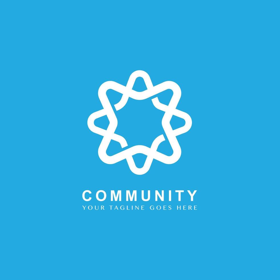 Modern creative logo design idea vector