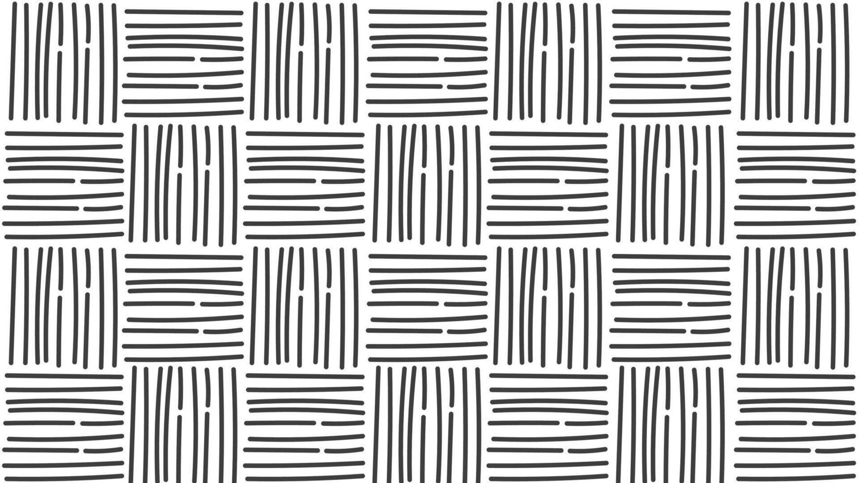 Hand drawn Background with Checkerboard Texture vector